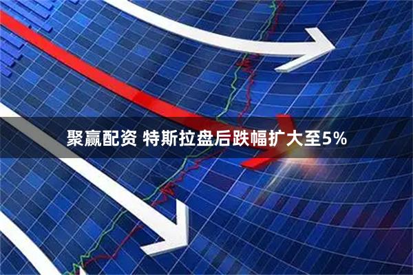 聚赢配资 特斯拉盘后跌幅扩大至5%